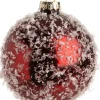 Online Weihnachtskugel Melita rot / weiß D 8 H 8 cm Weihnachtskugeln & -Anhänger