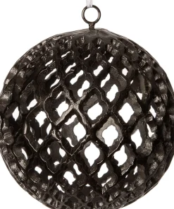 Weihnachtskugel Jadeen schwarz D 13 cm Weihnachtskugeln & -Anhänger