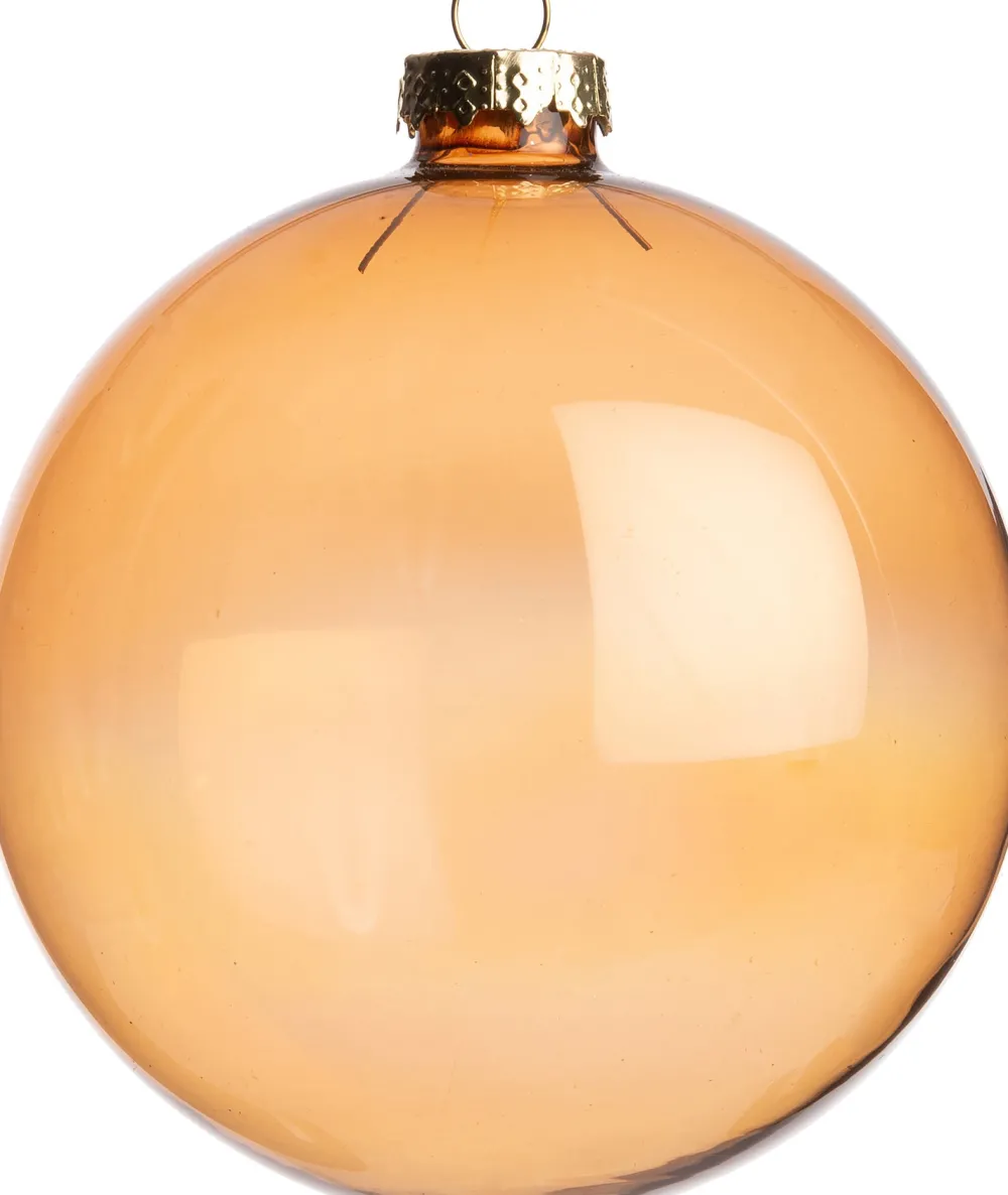 Discount Weihnachtskugel Brusque kupfer D 8 cm Weihnachtskugeln & -Anhänger