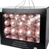 Sale Weihnachtskugeln rosa matt und glänzend D 5/6/7 cm 42 St. Weihnachtskugeln & -Anhänger