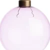 Outlet Weihnachtskugel Autun violett transparent D 8 cm Weihnachtskugeln & -Anhänger
