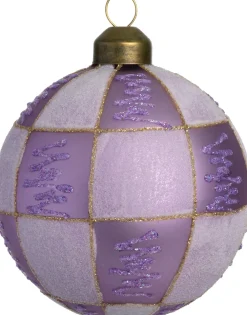 Sale Weihnachtskugel Daithi hell lila D 8 cm Weihnachtskugeln & -Anhänger