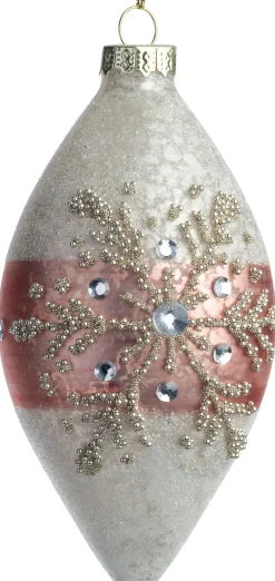 Sale Weihnachtskugel Callum rosa D 6 H 12 cm Weihnachtskugeln & -Anhänger