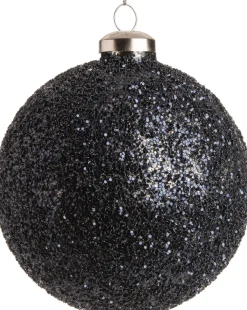 New Weihnachtskugel Kimber schwarz D 10 H 10 cm Weihnachtskugeln & -Anhänger