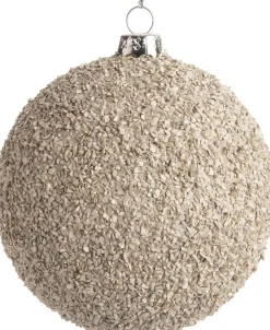 Outlet Weihnachtskugel Isa D 6 cm weiß Weihnachtskugeln & -Anhänger