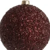 Sale Weihnachtskugel Isa D 8 cm bordeaux Weihnachtskugeln & -Anhänger
