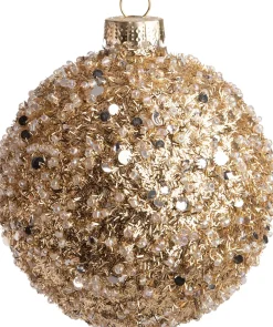 Clearance Weihnachtskugeln Vimy gold D 8 cm Weihnachtskugeln & -Anhänger