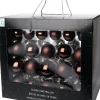 Outlet Weihnachtskugeln dunkelbraun matt und glänzend D 5/6/7 cm 42 St. Weihnachtskugeln & -Anhänger