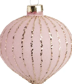 Sale Weihnachtskugeln Piennes rosa D 8 cm Weihnachtskugeln & -Anhänger