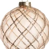 Clearance Weihnachtskugel Carli Rauten gold D 8 H 8 cm Weihnachtskugeln & -Anhänger
