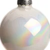Hot Weihnachtskugeln perlweiß matt und glänzend D 8 cm 6 St. Weihnachtskugeln & -Anhänger
