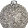 Hot Weihnachtskugel Bunclody silber D 8 cm Weihnachtskugeln & -Anhänger