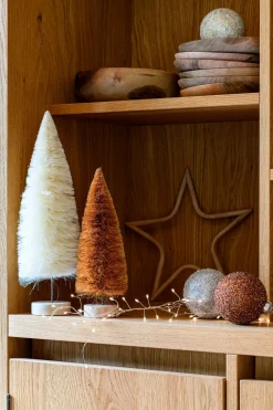 Hot Weihnachtskugel Bunclody silber D 8 cm Weihnachtskugeln & -Anhänger