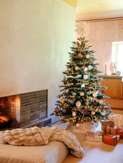 Hot Weihnachtskugel Bunclody silber D 8 cm Weihnachtskugeln & -Anhänger