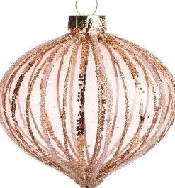 New Weihnachtskugel Fontoy rosa D 8 cm Weihnachtskugeln & -Anhänger