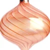 Sale Weihnachtskugel Zwiebelform Lodeve rosa D 10 cm Weihnachtskugeln & -Anhänger