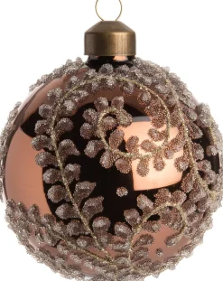 Hot Weihnachtskugel April glänzend bronze D 8 cm Weihnachtskugeln & -Anhänger