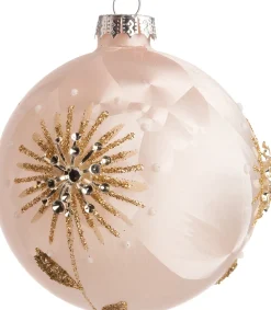 Sale Weihnachtskugel Sernhac hellrosa D 8 cm Weihnachtskugeln & -Anhänger