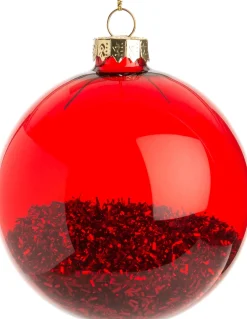 Outlet Weihnachtskugel Ryana rot D 8 H 8 cm Weihnachtskugeln & -Anhänger