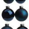 Online Weihnachtskugeln Set blau D 7 cm 42 St. Weihnachtskugeln & -Anhänger