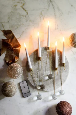 Hot Weihnachtskugel Bunclody taupe D 8 cm Weihnachtskugeln & -Anhänger