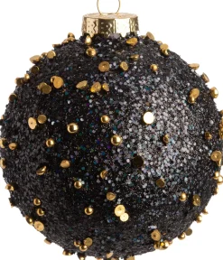 Online Weihnachtskugel Vimy schwarz D 8 cm Weihnachtskugeln & -Anhänger