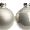 Online Weihnachtskugeln weiß matt und glänzend D 5 cm 12 St. Weihnachtskugeln & -Anhänger