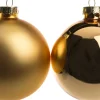 New Weihnachtskugeln gold matt und glänzend D 8 cm 6 St. Weihnachtskugeln & -Anhänger