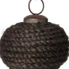 Best Weihnachtskugel Seil schwarz D 6 H 6 cm Weihnachtskugeln & -Anhänger