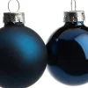 Sale Weihnachtskugeln blau matt und glänzend D 3,5 cm 16 St. Weihnachtskugeln & -Anhänger