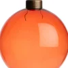 Sale Weihnachtskugel Belfort orange transparent D 8 cm Weihnachtskugeln & -Anhänger