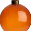 Clearance Weihnachtskugel Ballots orange transparent D 8 cm Weihnachtskugeln & -Anhänger