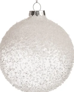 Best Weihnachtskugel Carley weiß D 10 H 10 cm Weihnachtskugeln & -Anhänger