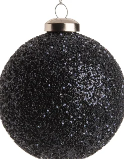 New Weihnachtskugel Kimber schwarz D 8 H 8 cm Weihnachtskugeln & -Anhänger