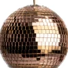 Online Weihnachtskugel Disco gold D 10 cm Weihnachtskugeln & -Anhänger