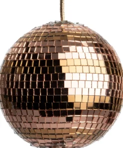 Online Weihnachtskugel Disco gold D 10 cm Weihnachtskugeln & -Anhänger