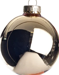 New Weihnachtskugeln gold matt und glänzend D 6 cm 10 St. Weihnachtskugeln & -Anhänger