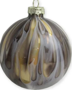Best Weihnachtskugel Truro gold Farbverlauf D 8 cm Weihnachtskugeln & -Anhänger