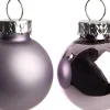 Hot Weihnachtskugeln lila matt und glänzend D 2,5 cm 24 St. Weihnachtskugeln & -Anhänger