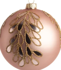 Clearance Weihnachtskugel Bourdic rosa D 8 cm Weihnachtskugeln & -Anhänger