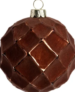 Sale Weihnachtskugel Carterton braun D 8 cm Weihnachtskugeln & -Anhänger