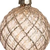Clearance Weihnachtskugel Jetta Rauten gold D 8 H 8 cm Weihnachtskugeln & -Anhänger