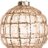 New Weihnachtskugel Carli gold D 8 H 8 cm Weihnachtskugeln & -Anhänger