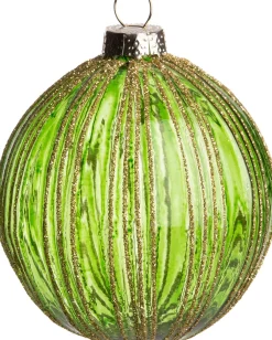 Outlet Weihnachtskugeln Arces grün D 8 cm Weihnachtskugeln & -Anhänger