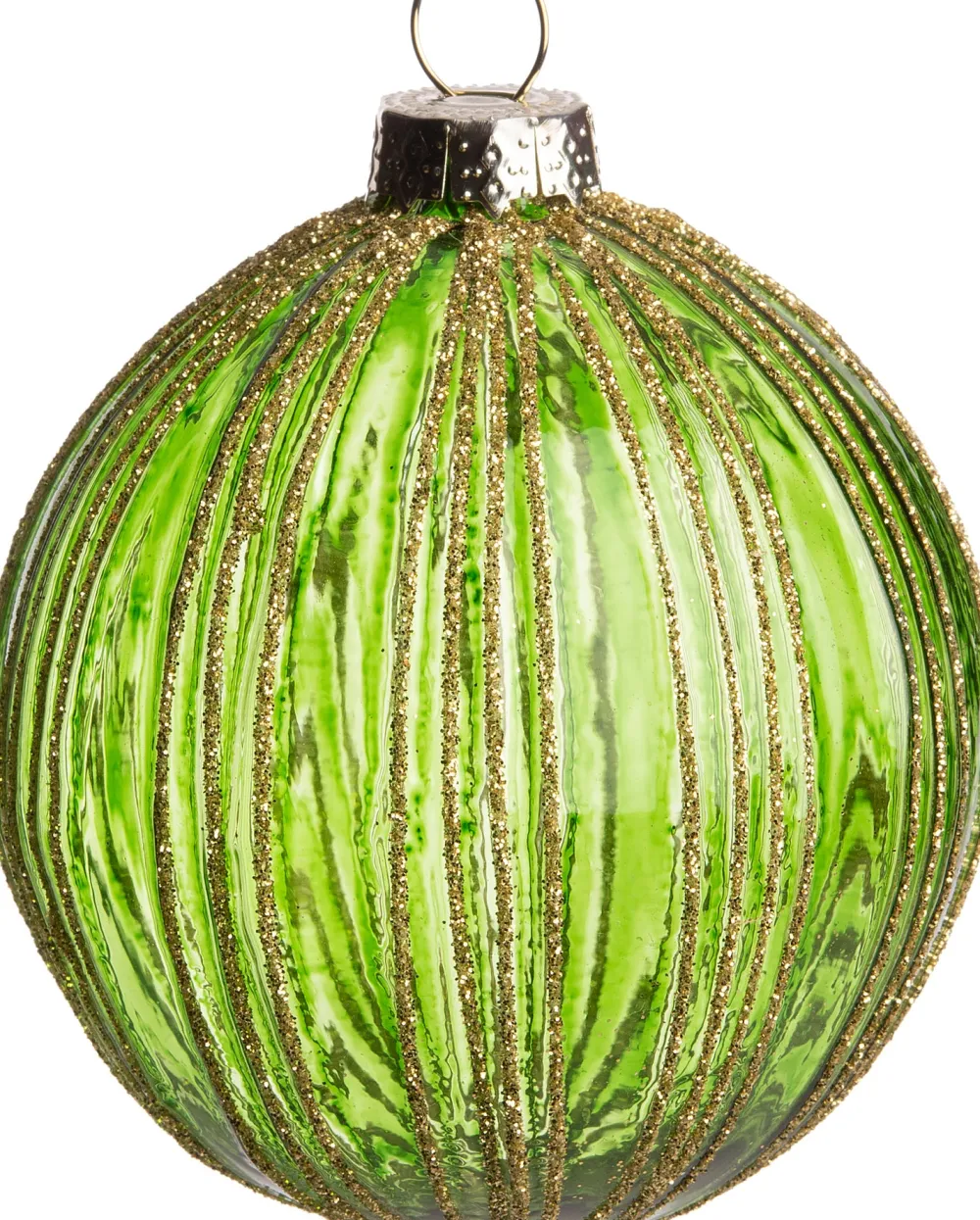 Outlet Weihnachtskugeln Arces grün D 8 cm Weihnachtskugeln & -Anhänger