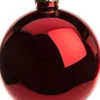 Outlet Weihnachtskugeln rot glänzend D 8 cm 6 St. Weihnachtskugeln & -Anhänger