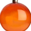 Sale Weihnachtskugel Brusque orange D 8 cm Weihnachtskugeln & -Anhänger