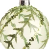 Hot Weihnachtskugel Patty grün D 8 H 8 cm Weihnachtskugeln & -Anhänger