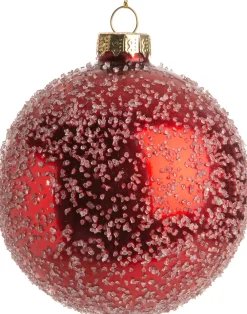 Online Weihnachtskugel Melita rot D 8 H 8 cm Weihnachtskugeln & -Anhänger