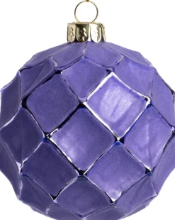 Best Weihnachtskugel Carterton lila D 8 cm Weihnachtskugeln & -Anhänger